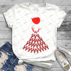 Lobster Dominance Hierarchy-Fire Red - Gift Idea Shirt For Men Tee For Women Classic Retro Vintage Graphic T-Shirt