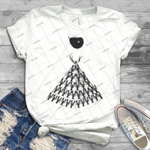 Lobster Dominance Hierarchy-Light - Vintage Men's Shirt Tshirt For Women Classic Handmade Shirt Retro Graphic Tee