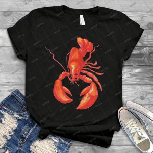 Lobster Rock 88 - Vintage Men's Shirt Tshirt For Women Classic Handmade Shirt Retro Graphic Tee