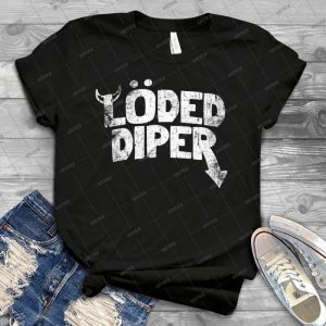 Loded Diper 47 - Vintage Men's Shirt Tshirt For Women Classic Handmade Shirt Retro Graphic Tee