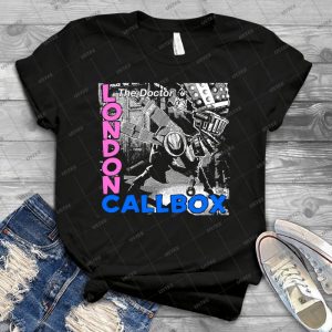 London Callbox 58 - Best Unisex Trending Handmade T-shirt Gift Idea For Men T-shirt For Woman