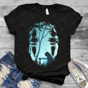 Lonely Spirit - Vintage Men's Shirt Tshirt For Women Classic Handmade Shirt Retro Graphic Tee