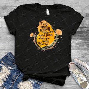 Look Inside Yourself - Best Unisex Trending Handmade T-shirt Gift Idea For Men T-shirt For Woman