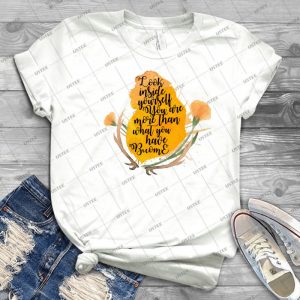 Look Inside Yourself - Gift Idea Shirt For Men Tee For Women Classic Retro Vintage Graphic T-Shirt