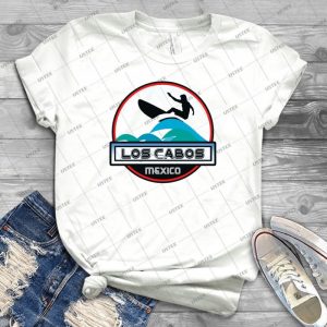 Los Cabos Mexico Surf Surfer Surfboard Boogie Board Mx 61 - Vintage Men's Shirt Tshirt For Women Classic Handmade Shirt Retro Graphic Tee
