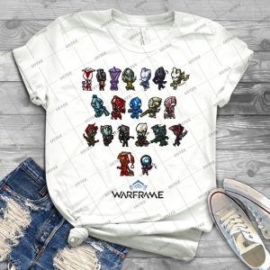 Lotus-Warframe - Gift Idea Shirt For Men Tee For Women Classic Retro Vintage Graphic T-Shirt