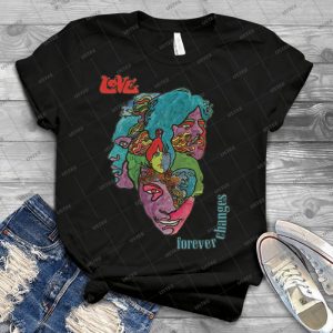 Love-Forever Changes + Logo - Best Unisex Trending Handmade T-shirt Gift Idea For Men T-shirt For Woman