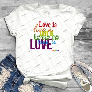 Love Is Love - Gift Idea Shirt For Men Tee For Women Classic Retro Vintage Graphic T-Shirt