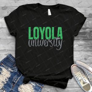 Loyola University Maryland - Vintage Men's Shirt Tshirt For Women Classic Handmade Shirt Retro Graphic Tee
