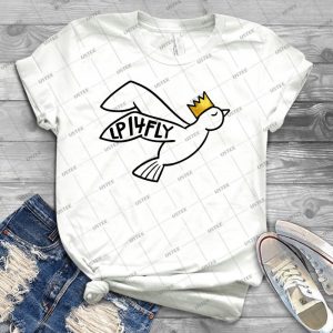 Lp14fly - Logo - 62 - Vintage Men's Shirt Tshirt For Women Classic Handmade Shirt Retro Graphic Tee