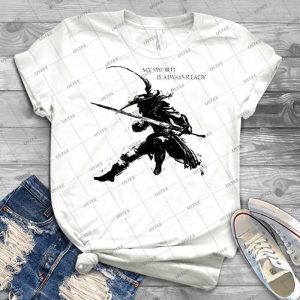 Lucatiel Of Mirrah 51 - Vintage Men's Shirt Tshirt For Women Classic Handmade Shirt Retro Graphic Tee