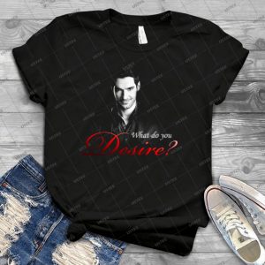 Lucifer Morningstar - What Do You Desire 13 - Trending Shirt For Women Vintage Retro Tee For Men Kid's T-Shirt Handmade Shirt