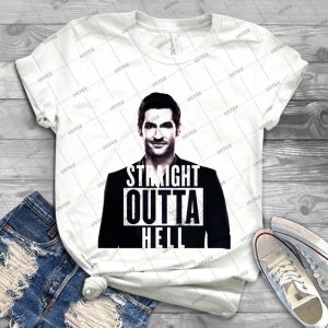 Lucifer T Shirt - Gift Idea Shirt For Men Tee For Women Classic Retro Vintage Graphic T-Shirt
