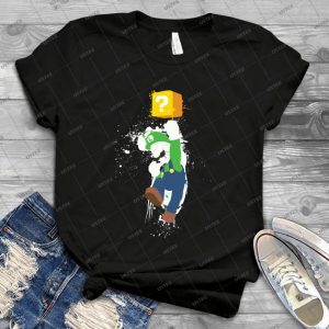 Luigi Paint Splatter Shirt 63 - Gift Idea Shirt For Men Tee For Women Classic Retro Vintage Graphic T-Shirt