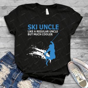 Lustige Ski-Onkel-Definition, Die Skifahrer Gag Gift Bedeutet 84 - Vintage Men's Shirt Tshirt For Women Classic Handmade Shirt Retro Graphic Tee