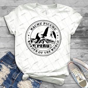 Machu Picchu Wonder Of The World - Best Unisex Trending Handmade T-shirt Gift Idea For Men T-shirt For Woman