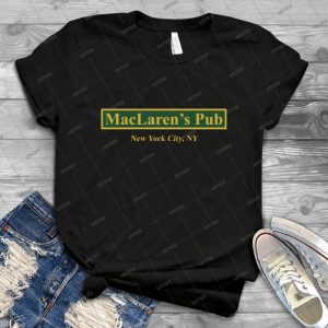 Maclaren S Pub, New York Ã¢â€â“ How I Met Your Mother 65 - Gift Idea Shirt For Men Tee For Women Classic Retro Vintage Graphic T-Shirt