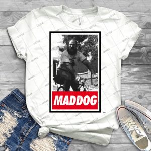 Mad Dog Adrian - Vintage Men's Shirt Tshirt For Women Classic Handmade Shirt Retro Graphic Tee