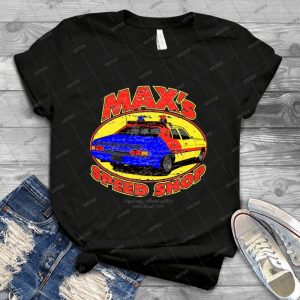Mad Max S Speed Shop - Vintage Men's Shirt Tshirt For Women Classic Handmade Shirt Retro Graphic Tee