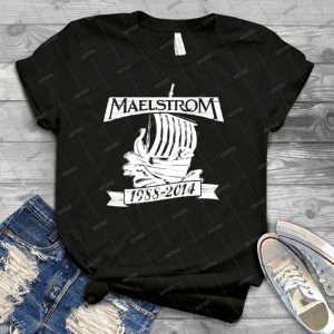 Maelstrom - White - - Trending Shirt For Women Vintage Retro Tee For Men Kid's T-Shirt Handmade Shirt