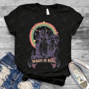 Magic Is Real  2 - Vintage Men's Shirt Tshirt For Women Classic Handmade Shirt Retro Graphic Tee