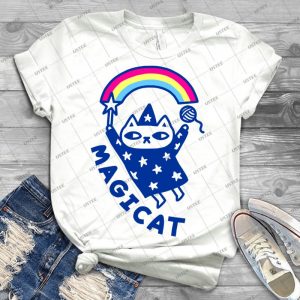 Magicat T Shirt - Best Unisex Trending Handmade T-shirt Gift Idea For Men T-shirt For Woman