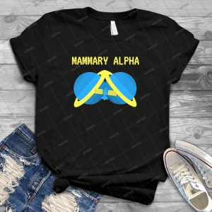 Mammary Alpha - Gift Idea Shirt For Men Tee For Women Classic Retro Vintage Graphic T-Shirt