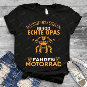 Manche Opas Spielen Bingo- - Gift Idea Shirt For Men Tee For Women Classic Retro Vintage Graphic T-Shirt