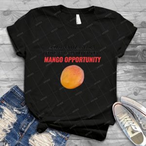 Mango Opportunity - Vintage Men's Shirt Tshirt For Women Classic Handmade Shirt Retro Graphic Tee