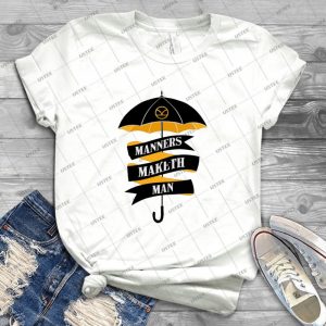 Manners Maketh Man - Gift Idea Shirt For Men Tee For Women Classic Retro Vintage Graphic T-Shirt