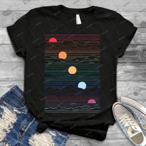 Many Lands Under One Sun 97 - Vintage Men's Shirt Tshirt For Women Classic Handmade Shirt Retro Graphic Tee