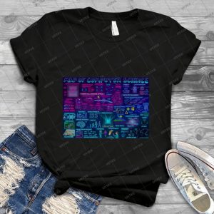 Map Of Computer Science 73 - Vintage Men's Shirt Tshirt For Women Classic Handmade Shirt Retro Graphic Tee