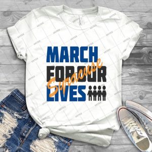 Marche Pour Nos Vies-Syracuse - Vintage Men's Shirt Tshirt For Women Classic Handmade Shirt Retro Graphic Tee