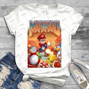 Mario S Doom - Gift Idea Shirt For Men Tee For Women Classic Retro Vintage Graphic T-Shirt