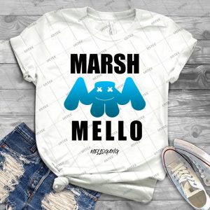 Marshmello - Mello Gang - 62 - Gift Idea Shirt For Men Tee For Women Classic Retro Vintage Graphic T-Shirt