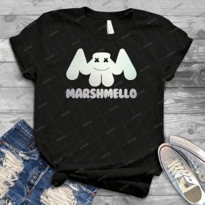 Marshmello - Pearl White - - Gift Idea Shirt For Men Tee For Women Classic Retro Vintage Graphic T-Shirt