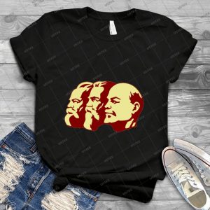 Marx Engels Lenin 47 - Vintage Men's Shirt Tshirt For Women Classic Handmade Shirt Retro Graphic Tee