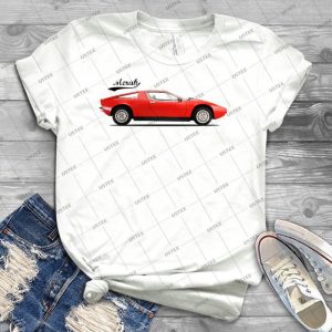 Maserati Merak Ss 1975 12 - Trending Shirt For Women Vintage Retro Tee For Men Kid's T-Shirt Handmade Shirt