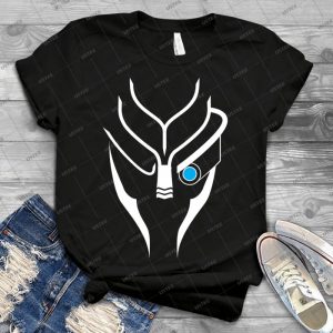 Mass Effect - Garrus - White - 42 - Vintage Men's Shirt Tshirt For Women Classic Handmade Shirt Retro Graphic Tee