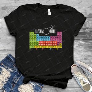 Materia Table 67 - Vintage Men's Shirt Tshirt For Women Classic Handmade Shirt Retro Graphic Tee