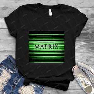 Matrix T Shirt - Vintage Men's Shirt Tshirt For Women Classic Handmade Shirt Retro Graphic Tee