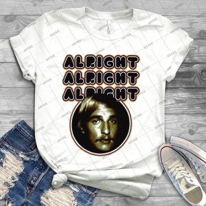 Matthew Mcconaughey - Best Unisex Trending Handmade T-shirt Gift Idea For Men T-shirt For Woman