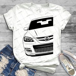 Mazda Mazdaspeed3 Ms3 Shirts Best Design - Vintage Men's Shirt Tshirt For Women Classic Handmade Shirt Retro Graphic Tee