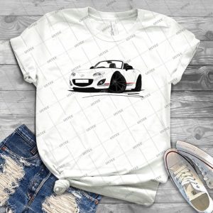 Mazda Mx5 - Mk3 - Kuro Edition 24 - Vintage Men's Shirt Tshirt For Women Classic Handmade Shirt Retro Graphic Tee