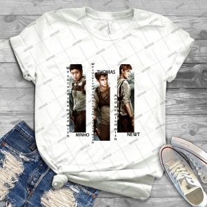 Maze Runner - Minho Thomas Newt 7 - Trending Shirt For Women Vintage Retro Tee For Men Kid's T-Shirt Handmade Shirt