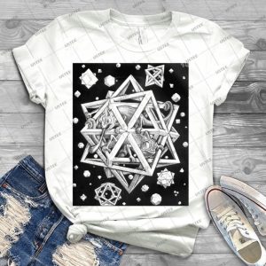 Mc Escher Halftone - Best Unisex Trending Handmade T-shirt Gift Idea For Men T-shirt For Woman
