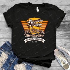Mcquack Air Charters 33 - Vintage Men's Shirt Tshirt For Women Classic Handmade Shirt Retro Graphic Tee