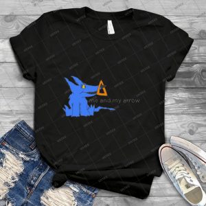 Me And My Arrow - Vintage Men's Shirt Tshirt For Women Classic Handmade Shirt Retro Graphic Tee
