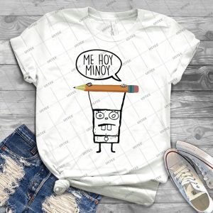 Me Hoy Minoy - Spongebob 33 - Vintage Men's Shirt Tshirt For Women Classic Handmade Shirt Retro Graphic Tee