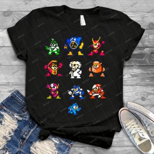 Mega Man 2 - Trending Shirt For Women Vintage Retro Tee For Men Kid's T-Shirt Handmade Shirt